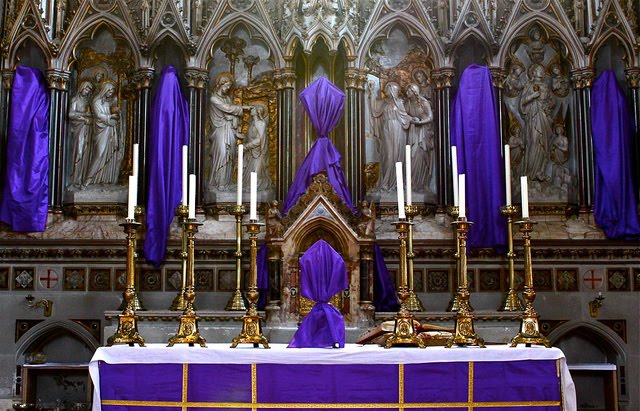 The Covering of Statues in Passiontide | Seeds of Faith